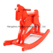 Fábrica Rupply de madeira Rocking Horse-Red Knight Rocker